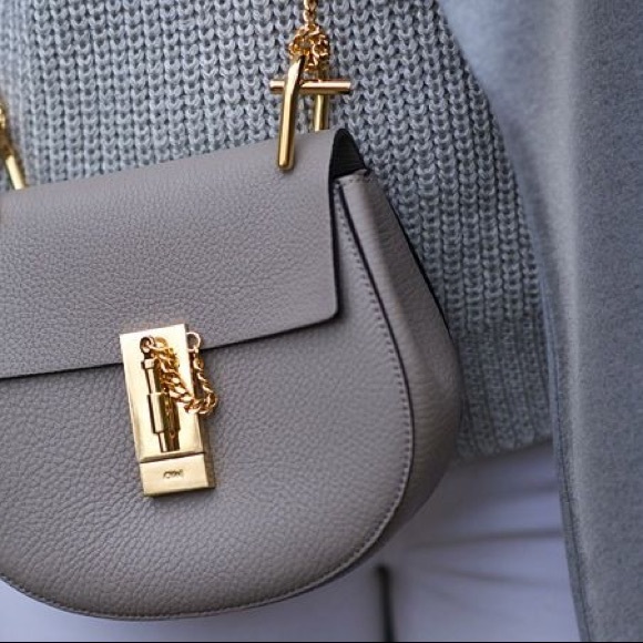 chloe grey purse